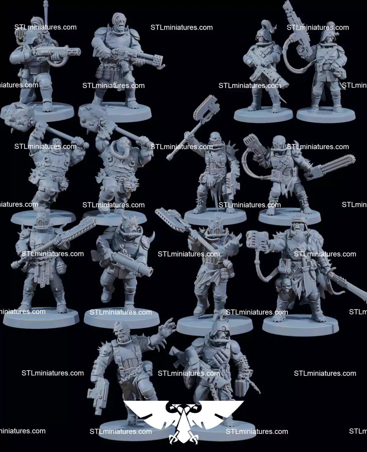Corrupted Guard The Forsaken STL Model