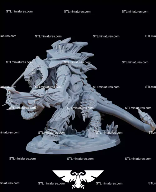 Xenarid Necrothorn STL 3D Priniting