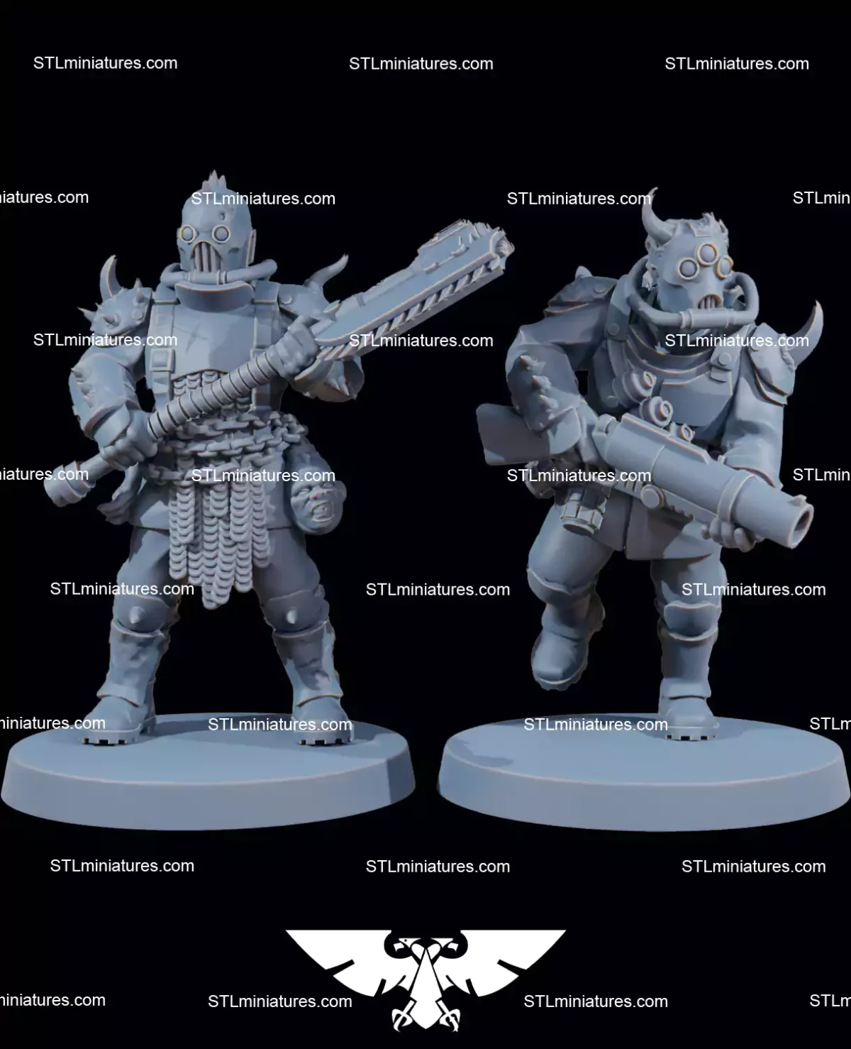 Corrupted Guard The Forsaken STL Model