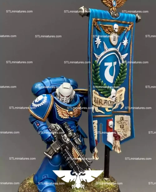 Primaris Ancient Ultramarines STL 3D Printing