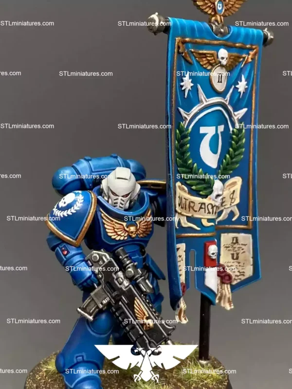Primaris Ancient Ultramarines STL 3D Printing