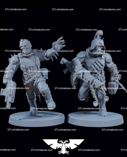 Corrupted Guard The Forsaken STL Model