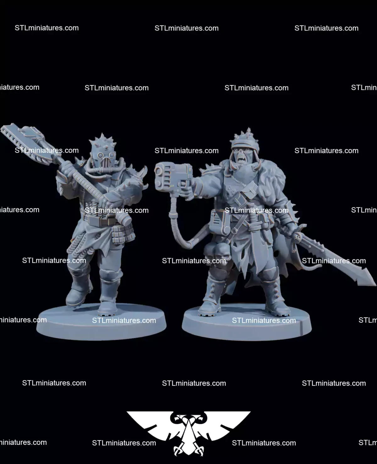 Corrupted Guard The Forsaken STL Model