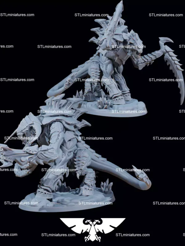 Xenarid Necrothorn STL 3D Priniting