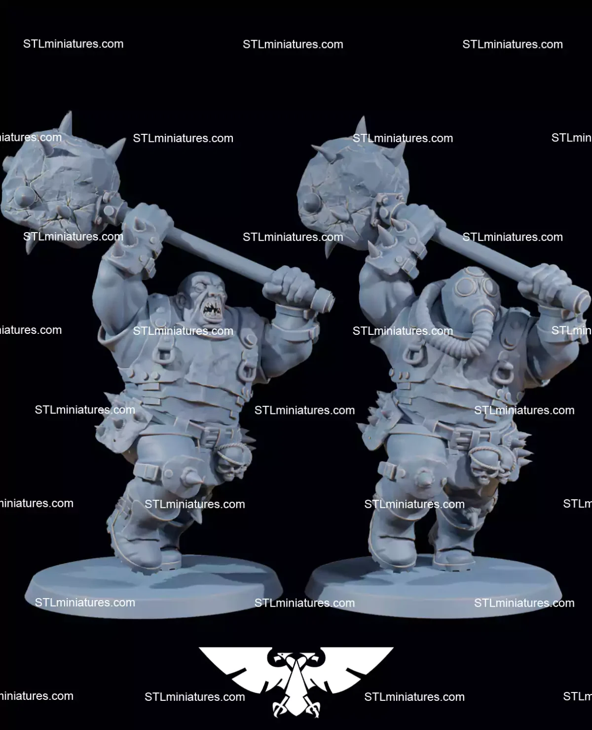 Corrupted Guard The Forsaken STL Model