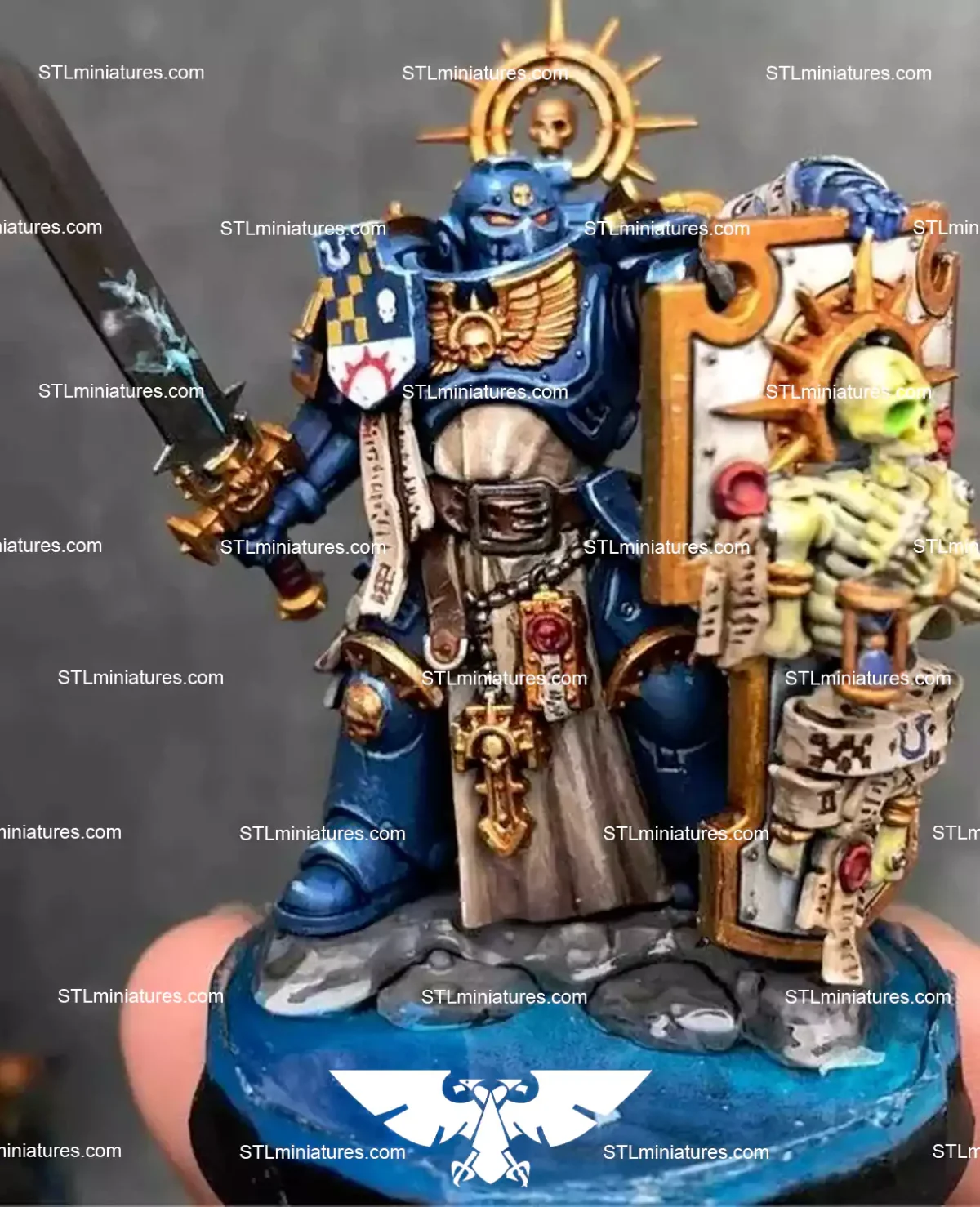 Bladeguard Captain STL 3D Printing