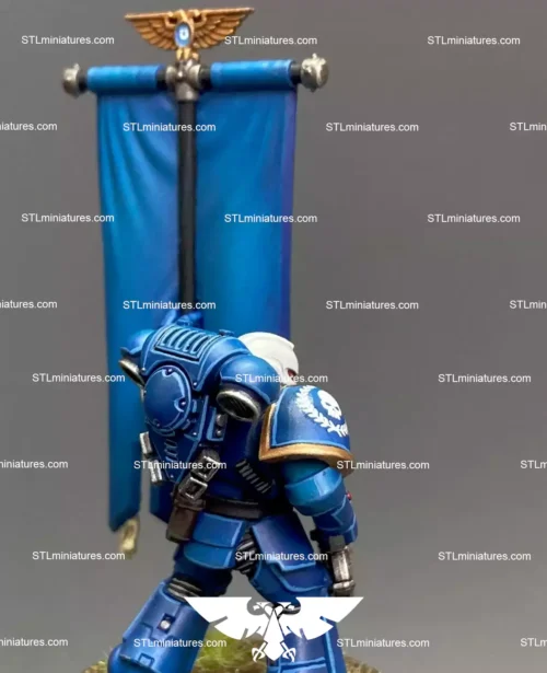Primaris Ancient Ultramarines STL 3D Printing