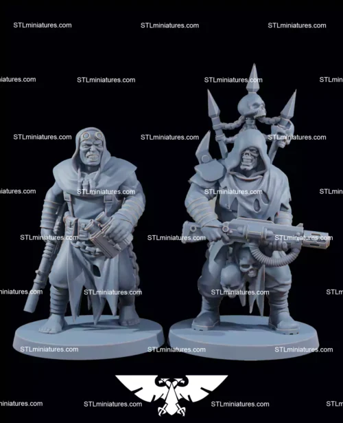 Corrupted Guard Nomads STL 3D Priniting