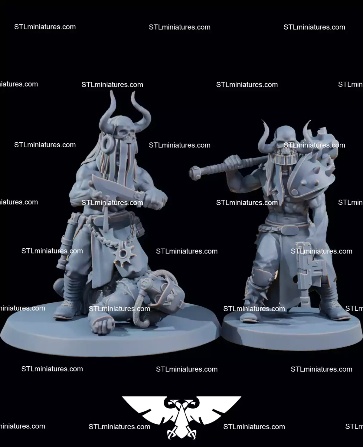 Corrupted Guard Sectarians STL 3D Priniting