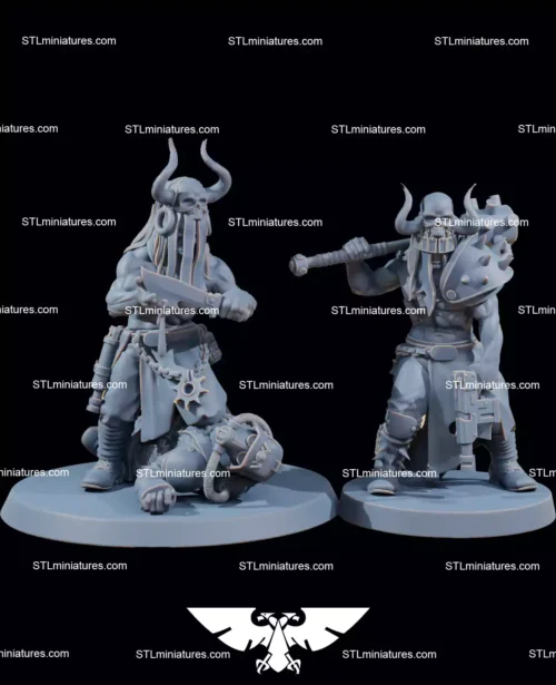 Corrupted Guard Sectarians STL 3D Priniting
