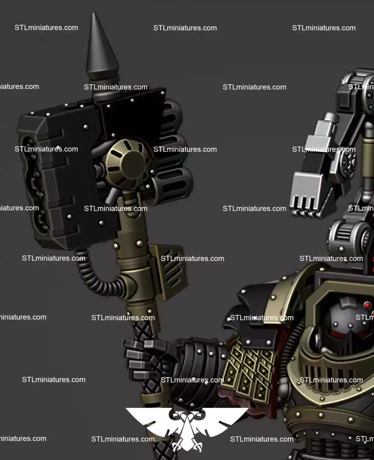 Iron Warriors Warsmith 3D Printable
