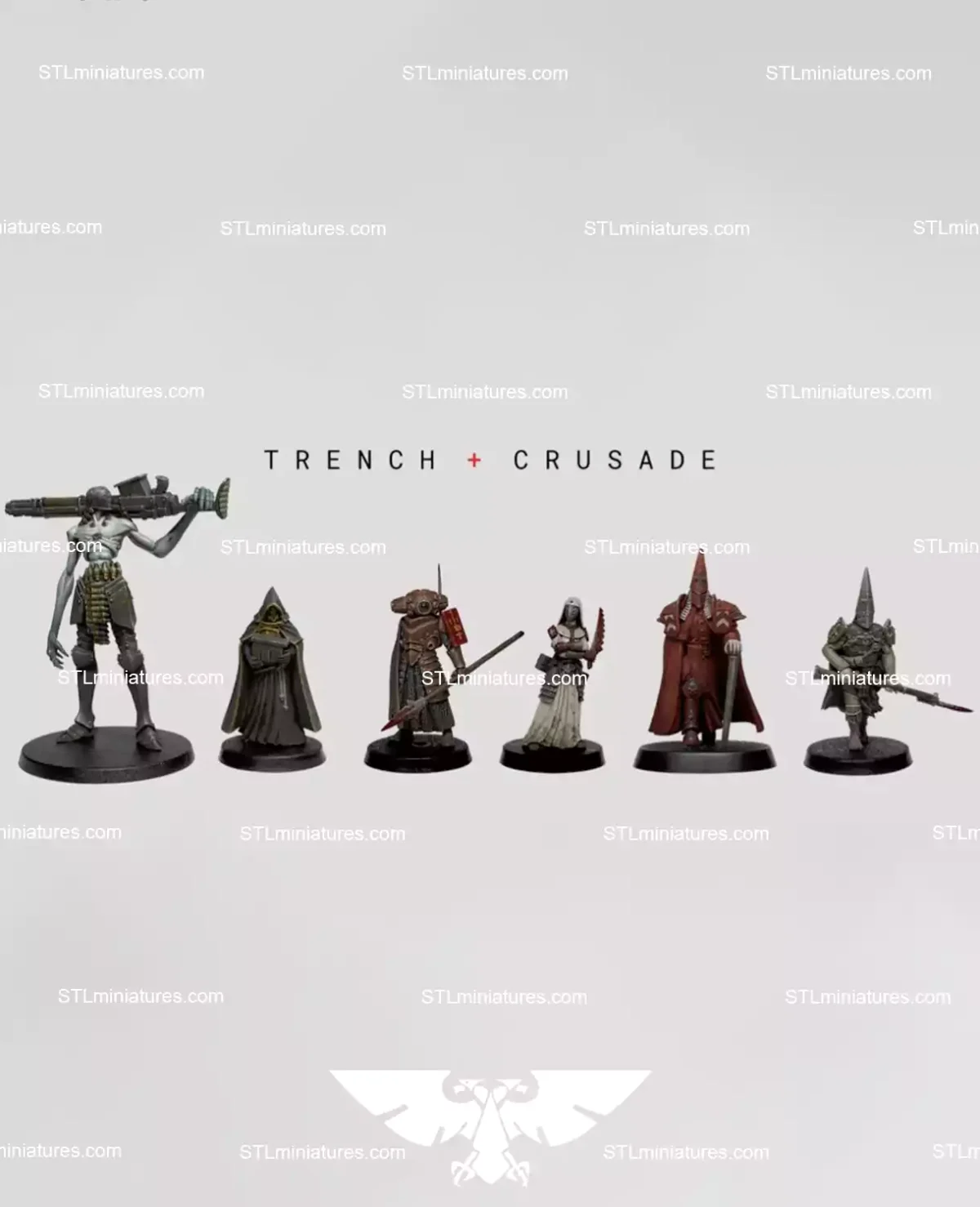 Trench Crusade Miniature STL 3D printing