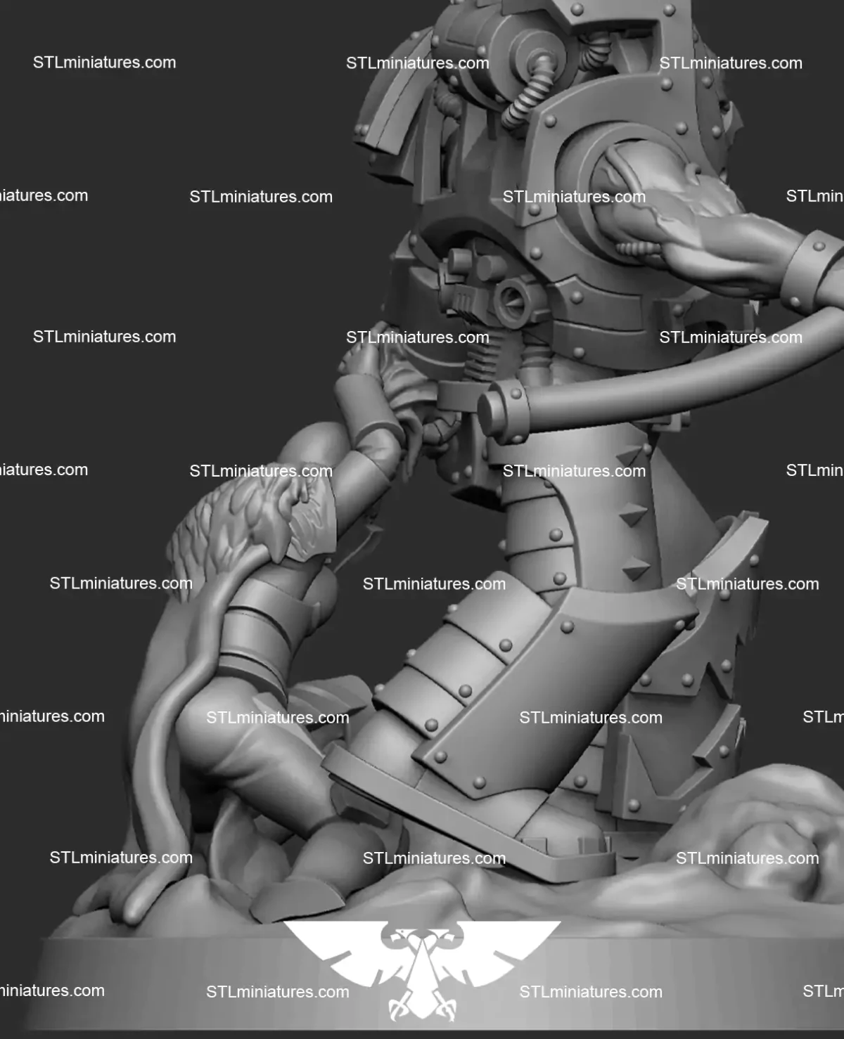 Paquitrox, The Scion of Carnage STL Model