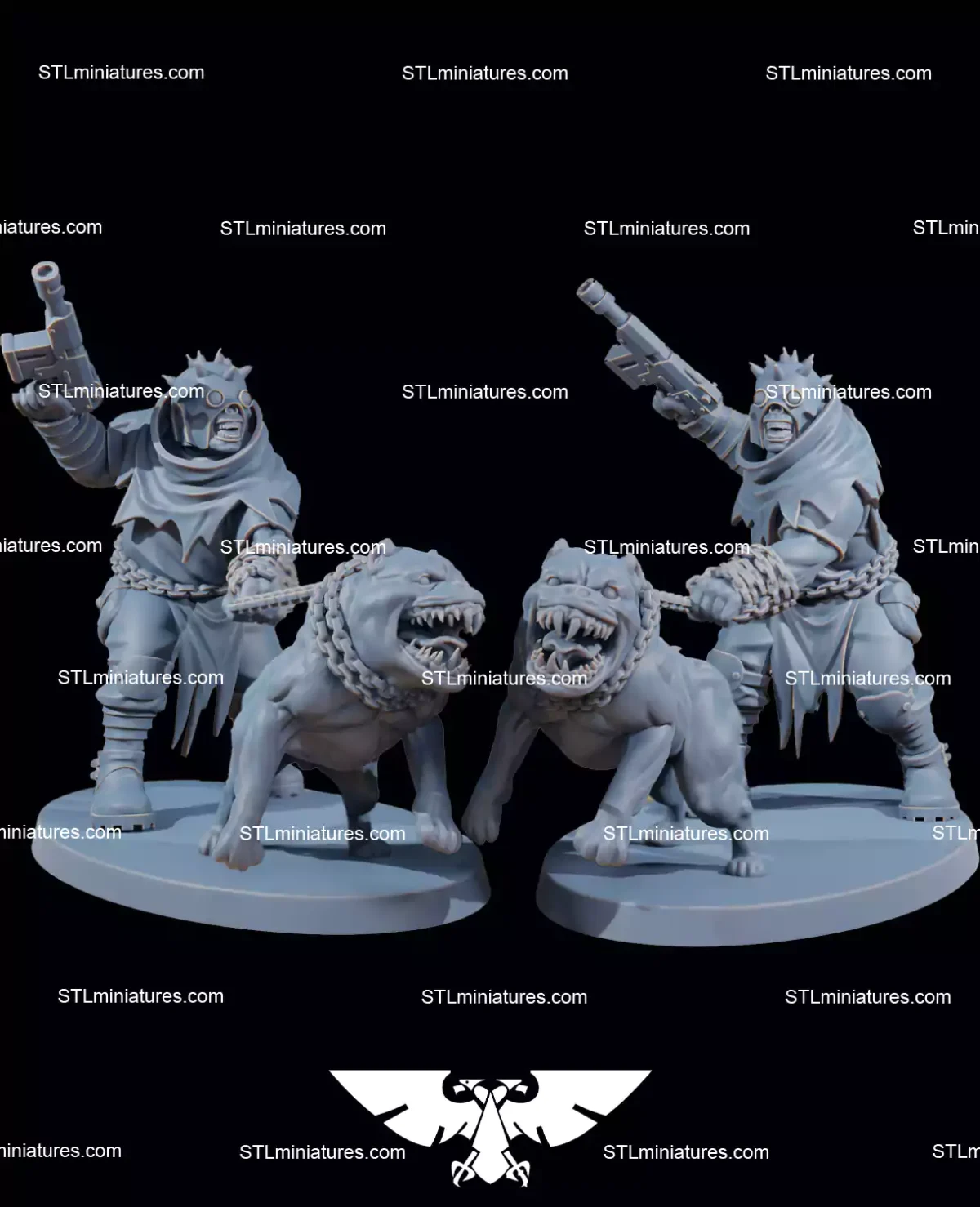 Corrupted Guard Nomads STL 3D Priniting