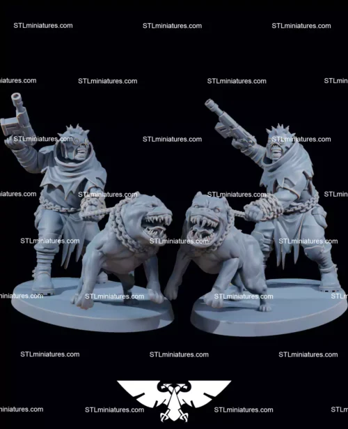 Corrupted Guard Nomads STL 3D Priniting