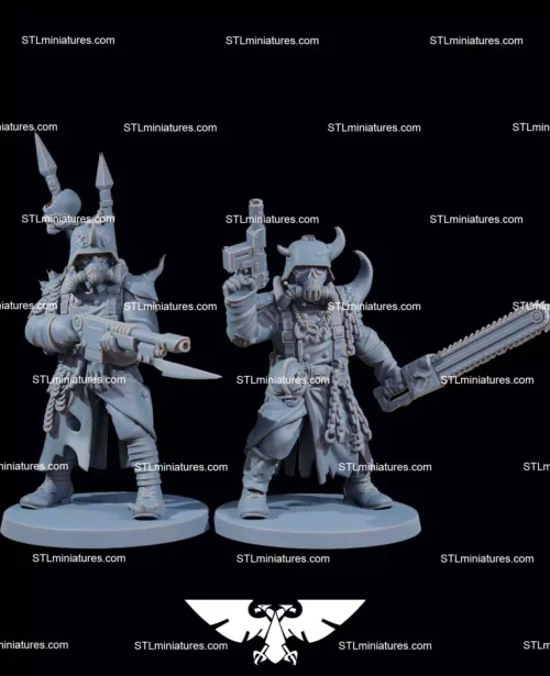 Corrupted Guard STL 3D Priniting