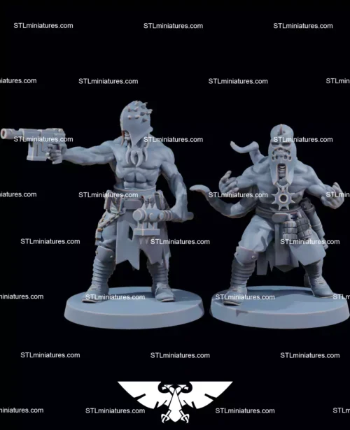Corrupted Guard Sectarians STL 3D Priniting
