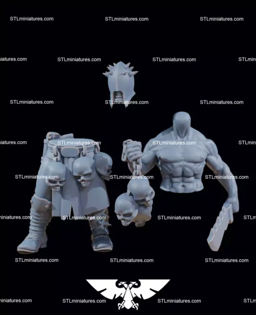 Corrupted Guard Sectarians STL 3D Priniting