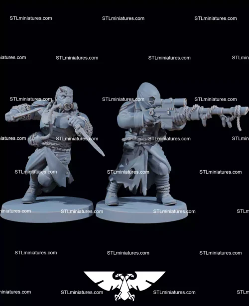Corrupted Guard STL 3D Priniting