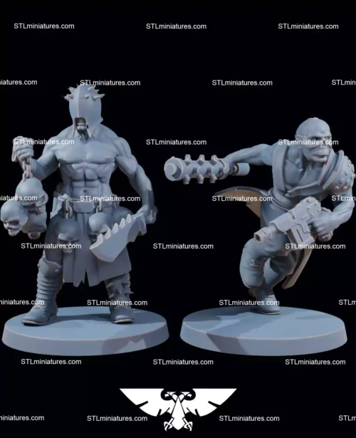 Corrupted Guard Sectarians STL 3D Priniting