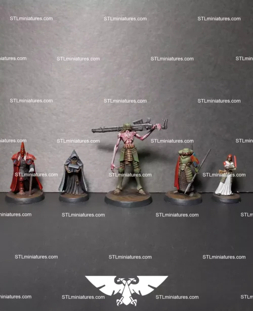 Trench Crusade Miniature STL 3D printing