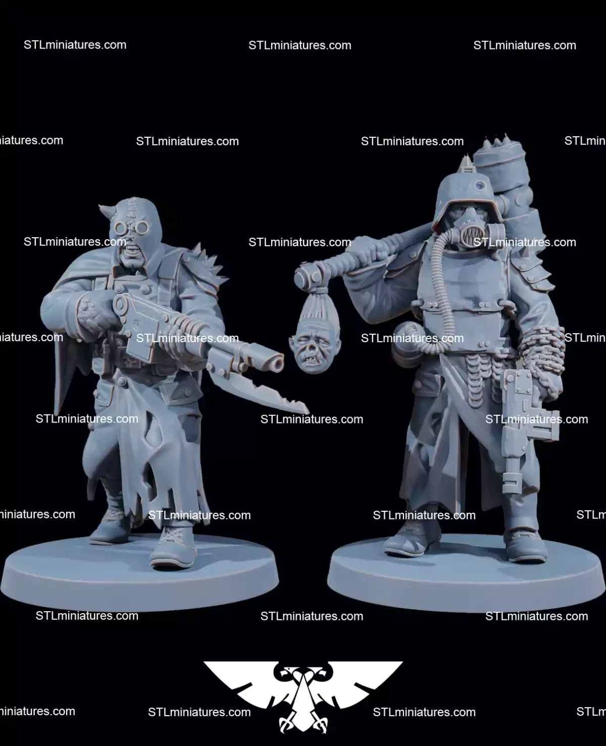 Corrupted Guard STL 3D Priniting