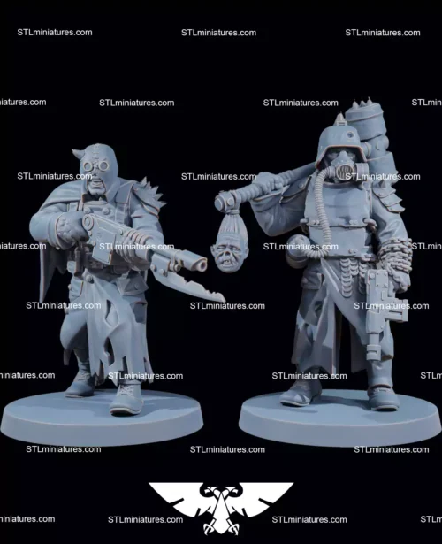 Corrupted Guard STL 3D Priniting
