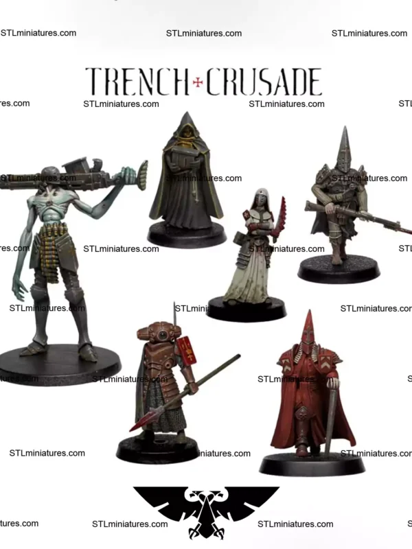 Trench Crusade Miniature STL 3D printing