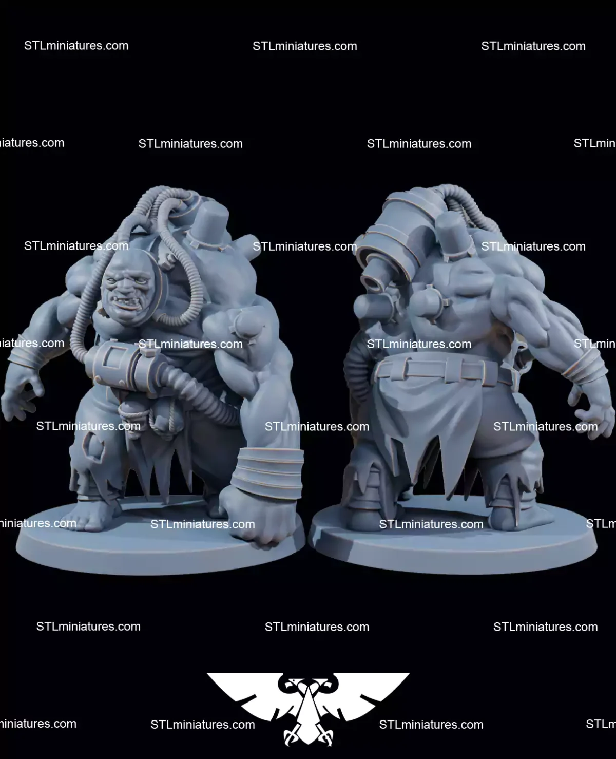 Corrupted Guard Nomads STL 3D Priniting