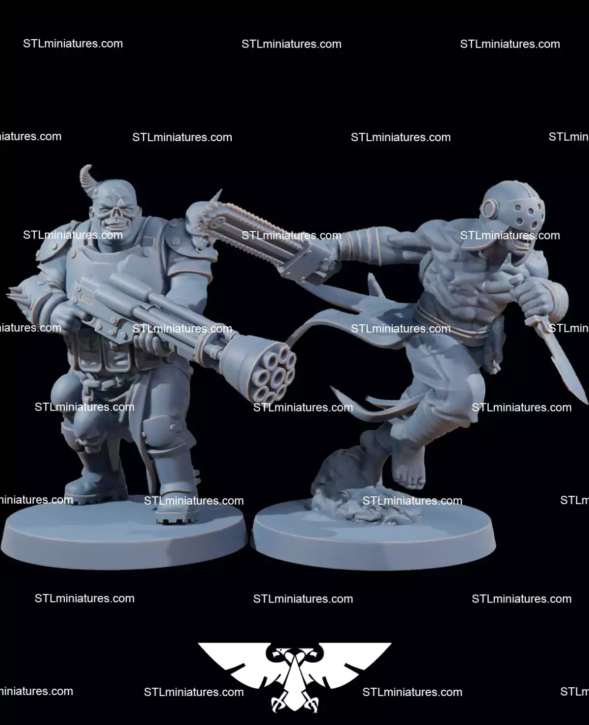 Corrupted Guard Nomads STL 3D Priniting