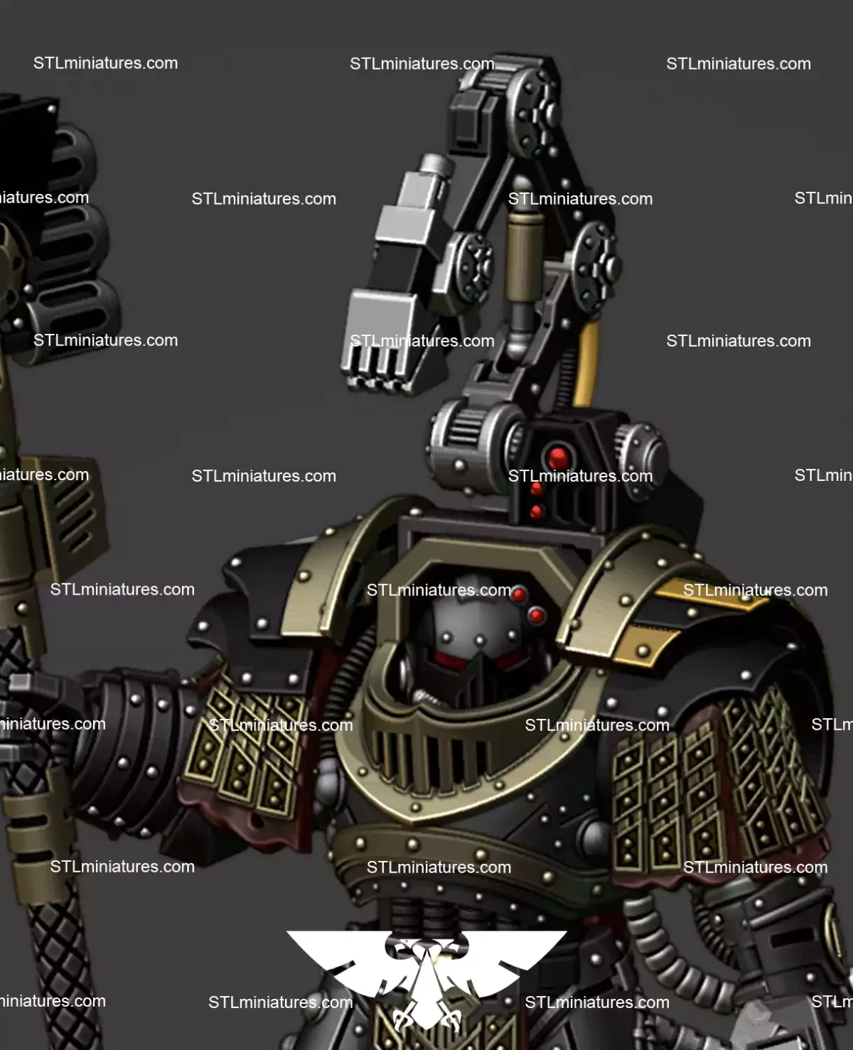 Iron Warriors Warsmith 3D Printable