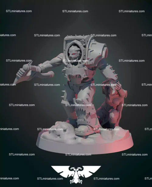 Paquitrox, The Scion of Carnage STL Model