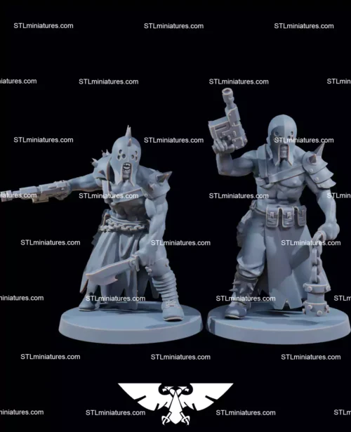 Corrupted Guard Sectarians STL 3D Priniting