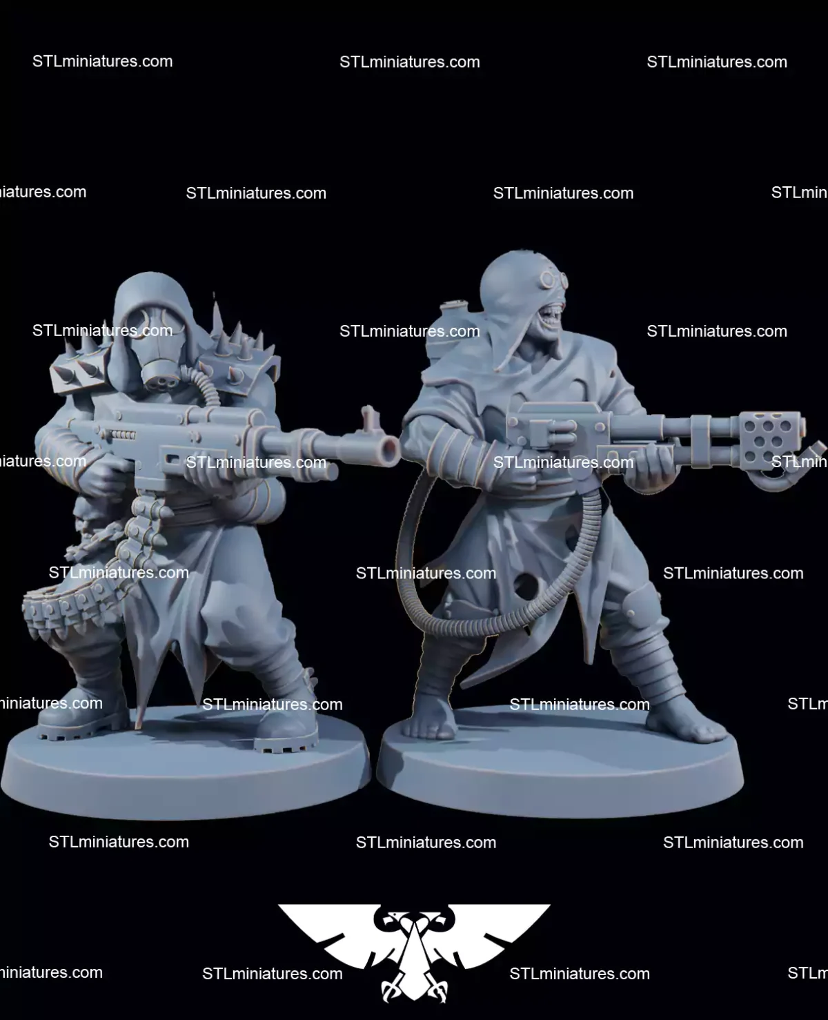 Corrupted Guard Nomads STL 3D Priniting