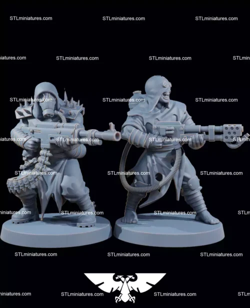 Corrupted Guard Nomads STL 3D Priniting