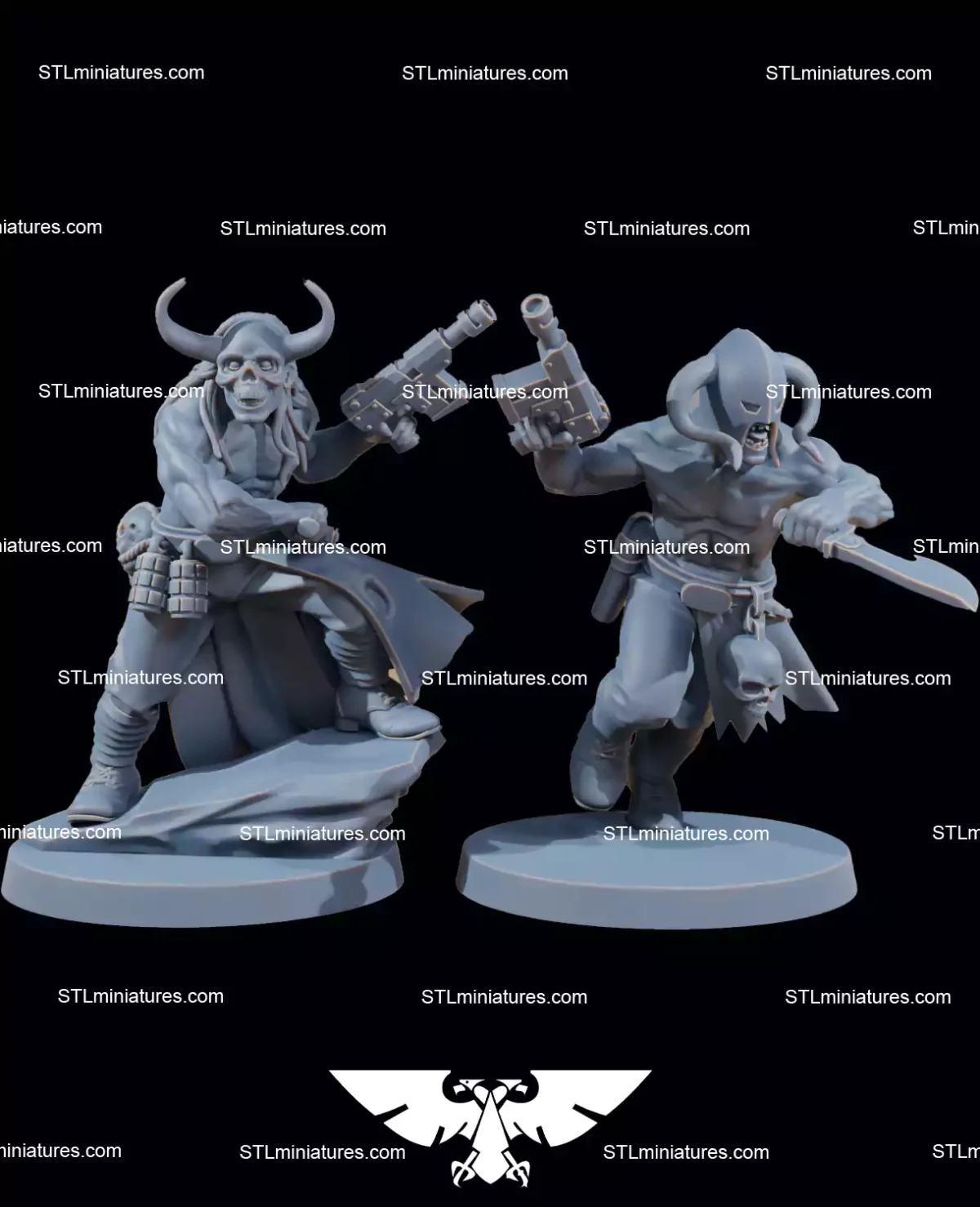 Corrupted Guard Sectarians STL 3D Priniting